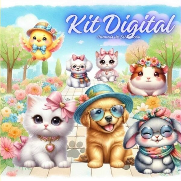 Kit Digital Animais de Estimação